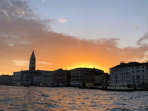 sunset in venice Locanda Cavanella
